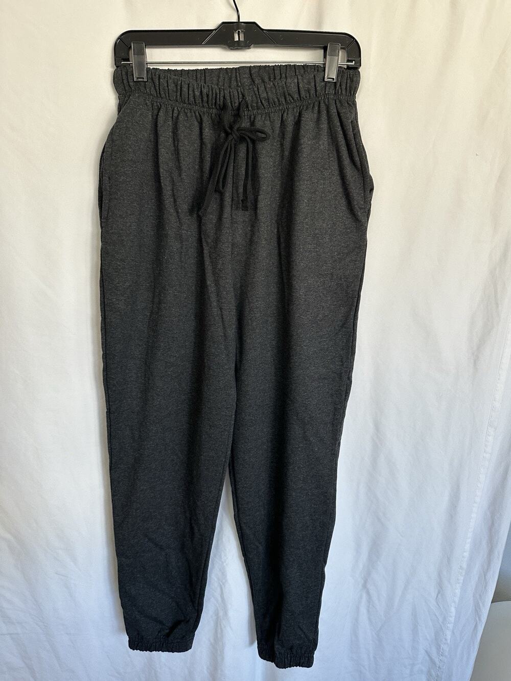 (Set Of 3) Real Essentials Jogger Sweatpants | Drawstring Waist Pocket Size S